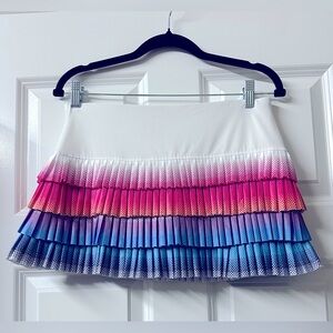 Lucky In Love Tennis Skirt 
Size Medium 8-10
Never Worn!